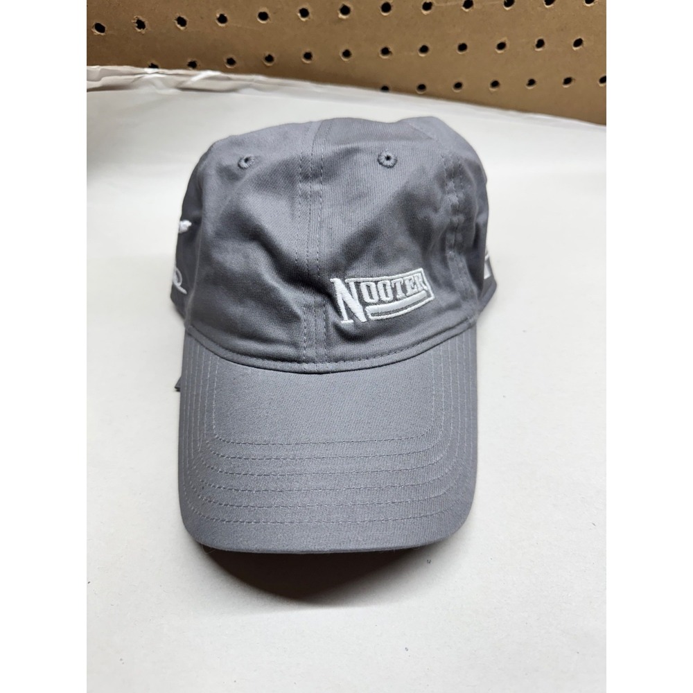 Under Armour Nooter Gray Adjustable Dad Hat Cap Embroidered Company Logo NWOT